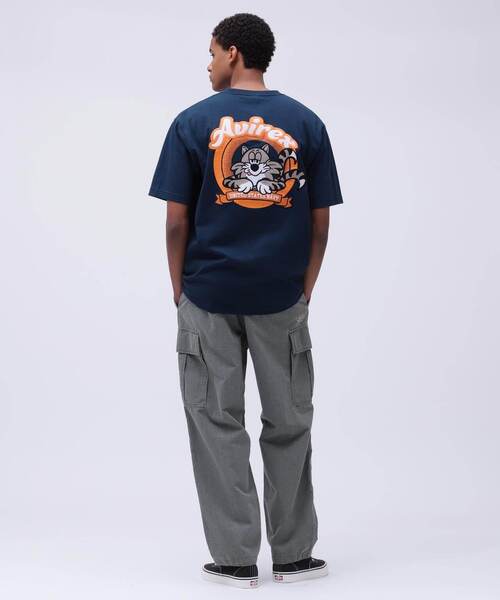 《WEB&DEPOT限定》TOMCAT EMBROIDERY T-SHIRT / トムキャット エンブロイダリー Tシャツ /(Tシャツ/カットソー)|AVIREX(アヴィレックス) 《WEB&DEPOT限定》TOMCAT EMBROIDERY T-SHIRT / トムキャット エンブロイダリー Tシャツ /(Tシャツ/カットソー)|AVIREX(アヴィレックス)