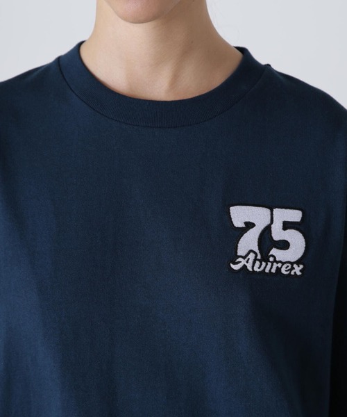 《WEB&DEPOT限定》TOMCAT EMBROIDERY T-SHIRT / トムキャット エンブロイダリー Tシャツ /(Tシャツ/カットソー)|AVIREX(アヴィレックス) 《WEB&DEPOT限定》TOMCAT EMBROIDERY T-SHIRT / トムキャット エンブロイダリー Tシャツ /(Tシャツ/カットソー)|AVIREX(アヴィレックス)