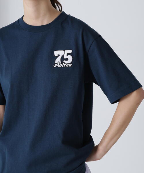 《WEB&DEPOT限定》TOMCAT EMBROIDERY T-SHIRT / トムキャット エンブロイダリー Tシャツ /(Tシャツ/カットソー)|AVIREX(アヴィレックス) 《WEB&DEPOT限定》TOMCAT EMBROIDERY T-SHIRT / トムキャット エンブロイダリー Tシャツ /(Tシャツ/カットソー)|AVIREX(アヴィレックス)