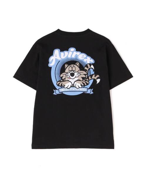 《WEB&DEPOT限定》TOMCAT EMBROIDERY T-SHIRT / トムキャット エンブロイダリー Tシャツ /(Tシャツ/カットソー)|AVIREX(アヴィレックス) 《WEB&DEPOT限定》TOMCAT EMBROIDERY T-SHIRT / トムキャット エンブロイダリー Tシャツ /(Tシャツ/カットソー)|AVIREX(アヴィレックス)