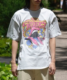 roial | DESIGN TEE/ROIAL(ロイアル)アメカジ風フロントプリントスタンダードフィット半袖Tシャツ(Tシャツ/カットソー)