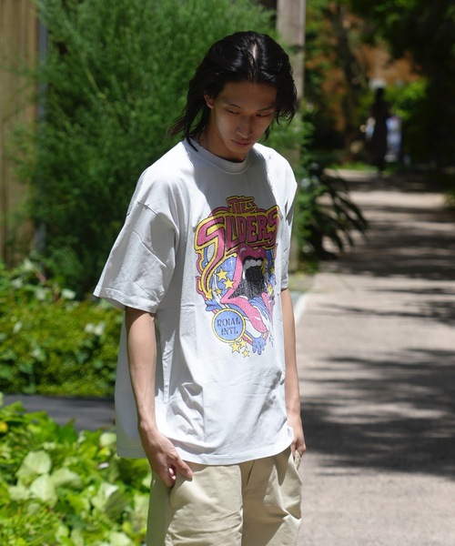 roial(ロイアル)の「DESIGN TEE/ROIAL(ロイアル)アメカジ風フロントプリントスタンダードフィット半袖Tシャツ(Tシャツ/カットソー・メンズ・グレー/ブラック/ネイビー・MEDIUM/LARGE/X-LARGE)」の7枚目の写真