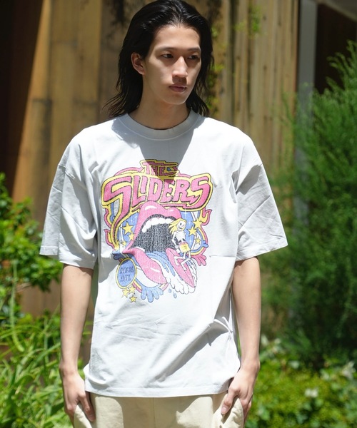 roial(ロイアル)の「DESIGN TEE/ROIAL(ロイアル)アメカジ風フロントプリントスタンダードフィット半袖Tシャツ(Tシャツ/カットソー・メンズ・グレー/ブラック/ネイビー・MEDIUM/LARGE/X-LARGE)」の9枚目の写真