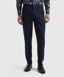 BENETTON (UNITED COLORS OF BENETTON) | リネン混スリムチノパンツ(チノパンツ)