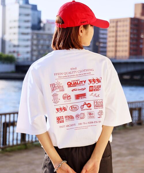 FFEIN(フェイン)の「【FFEIN(フェイン)】企業ロゴプリントTシャツ(Tシャツ/カットソー・メンズ・ネイビー/ブラック/その他2/その他1/アッシュグレー/ホワイト・LARGE/MEDIUM/SMALL)」の6枚目の写真