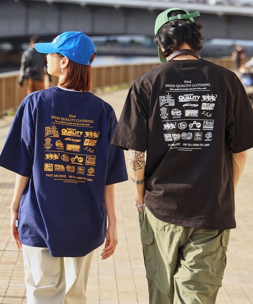 FFEIN(フェイン)の「【FFEIN(フェイン)】企業ロゴプリントTシャツ(Tシャツ/カットソー・メンズ・ネイビー/ブラック/その他2/その他1/アッシュグレー/ホワイト・LARGE/MEDIUM/SMALL)」の10枚目の写真