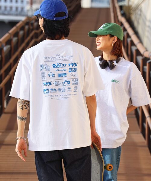 FFEIN(フェイン)の「【FFEIN(フェイン)】企業ロゴプリントTシャツ(Tシャツ/カットソー・メンズ・ネイビー/ブラック/その他2/その他1/アッシュグレー/ホワイト・LARGE/MEDIUM/SMALL)」の11枚目の写真