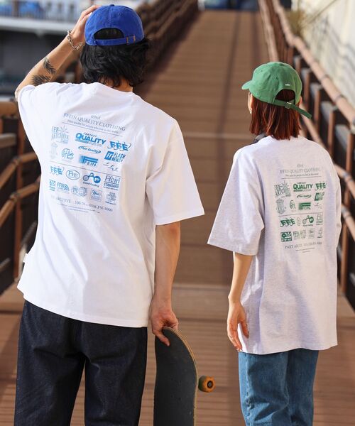 FFEIN(フェイン)の「【FFEIN(フェイン)】企業ロゴプリントTシャツ(Tシャツ/カットソー・メンズ・ネイビー/ブラック/その他2/その他1/アッシュグレー/ホワイト・LARGE/MEDIUM/SMALL)」の13枚目の写真