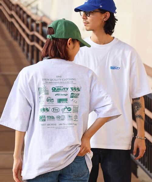 FFEIN(フェイン)の「【FFEIN(フェイン)】企業ロゴプリントTシャツ(Tシャツ/カットソー・メンズ・ネイビー/ブラック/その他2/その他1/アッシュグレー/ホワイト・LARGE/MEDIUM/SMALL)」の18枚目の写真