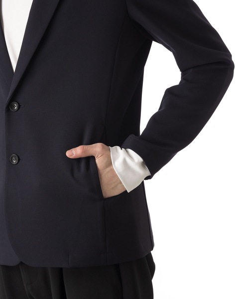 ATTACHMENT(アタッチメント)の「PE ストレッチダブルクロス 2Bジャケット / PE STRETCH DOUBLE CLOTH 2B JACKET(テーラードジャケット・メンズ・ブラウン/ブラック/ネイビー・2/1/3)」の14枚目の写真