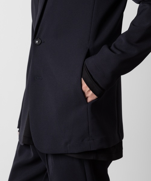 ATTACHMENT(アタッチメント)の「PE ストレッチダブルクロス 2Bジャケット / PE STRETCH DOUBLE CLOTH 2B JACKET(テーラードジャケット・メンズ・ブラウン/ブラック/ネイビー・2/1/3)」の22枚目の写真