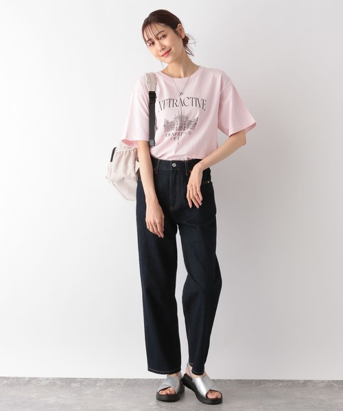 GLOBAL WORK(グローバルワーク)の「ヴィンテージ風プリントT/118012(Tシャツ/カットソー・レディース・グレー系その他2/オフホワイト/スミクロ/ネイビー/ピンク系その他5・FREE)」の20枚目の写真