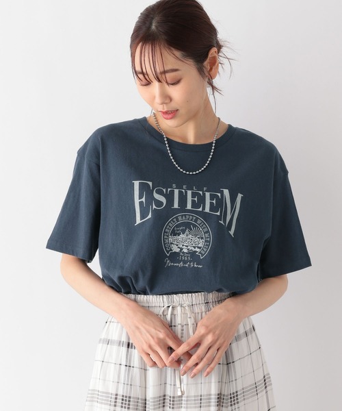 GLOBAL WORK(グローバルワーク)の「ヴィンテージ風プリントT/118012(Tシャツ/カットソー・レディース・グレー系その他2/オフホワイト/スミクロ/ネイビー/ピンク系その他5・FREE)」の18枚目の写真