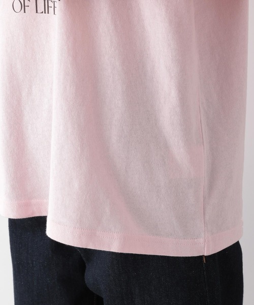 GLOBAL WORK(グローバルワーク)の「ヴィンテージ風プリントT/118012(Tシャツ/カットソー・レディース・グレー系その他2/オフホワイト/スミクロ/ネイビー/ピンク系その他5・FREE)」の6枚目の写真