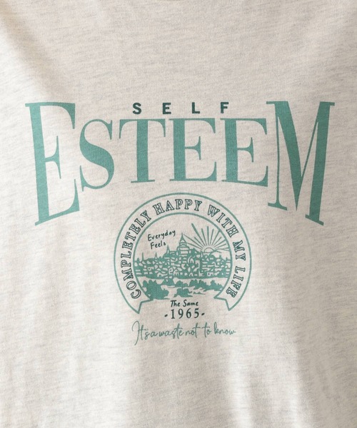 GLOBAL WORK(グローバルワーク)の「ヴィンテージ風プリントT/118012(Tシャツ/カットソー・レディース・グレー系その他2/オフホワイト/スミクロ/ネイビー/ピンク系その他5・FREE)」の8枚目の写真