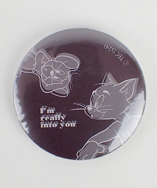 Tom&Jerry(トムアンドジェリー)の「TOM and JERRY×Flapper推し活バッジ付きマルチトート(トートバッグ・レディース・ブラック/アイボリー・FREE)」の8枚目の写真