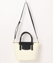 LA BAGAGERIE | フラップ2WAYかごトートバッグ(かごバッグ)