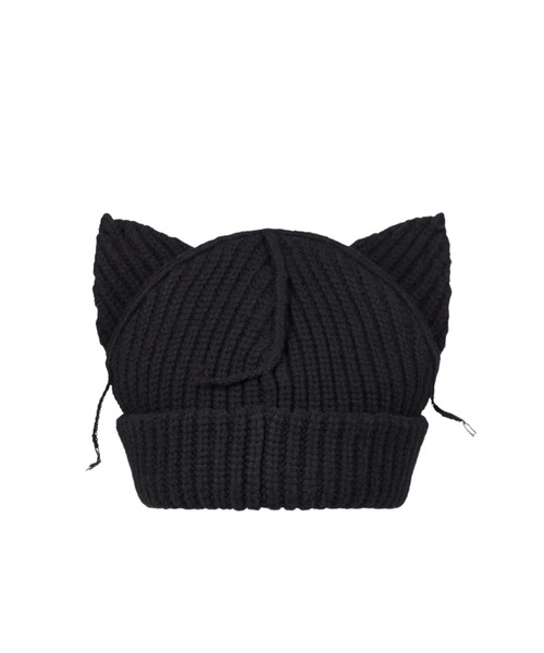 Charles Jeffrey Loverboy(チャールズジェフリーラバーボーイ)の「CHUNKY EARS BEANIE(ニットキャップ/ビーニー・レディース・ブラック/レッド/ライトグリーン/ホワイト系その他/ブルー・ONE SIZE)」の9枚目の写真