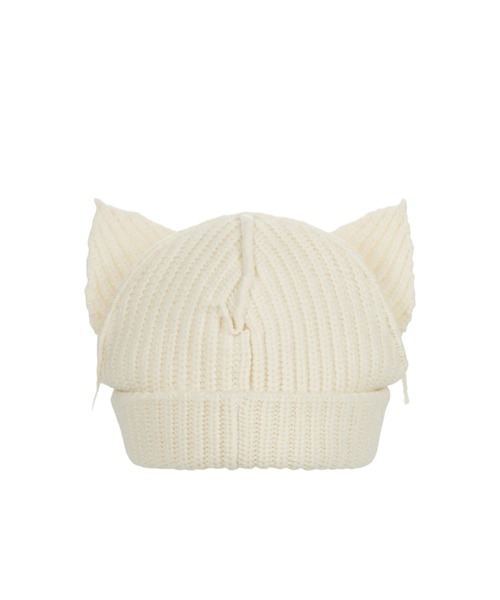 Charles Jeffrey Loverboy(チャールズジェフリーラバーボーイ)の「CHUNKY EARS BEANIE(ニットキャップ/ビーニー・レディース・ブラック/レッド/ライトグリーン/ホワイト系その他/ブルー・ONE SIZE)」の7枚目の写真