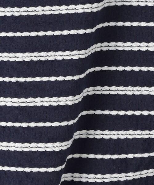 green label relaxing（グリーンレーベルリラクシング）の「TJ ボーダーリンガーノースリーブ 100cm-130cm（Tシャツ/カットソー・キッズ・ライトブルー/ネイビー・100cm/110cm/120cm/130cm）」の13枚目の写真