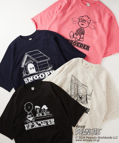 LOOPWHEELER × SNOOPY スウェット パーカー XS ループウィラー 