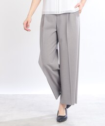 ◆【SALE/WEB限定カラーあり/マシンウォッシュ可】ソフトワイドシルエットパンツ