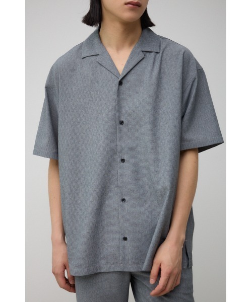 AZUL by moussy(アズールバイマウジー)の「ドビー オーランドシャツ(シャツ/ブラウス・メンズ・杢グレー/ブラック・MEDIUM/LARGE)」の19枚目の写真