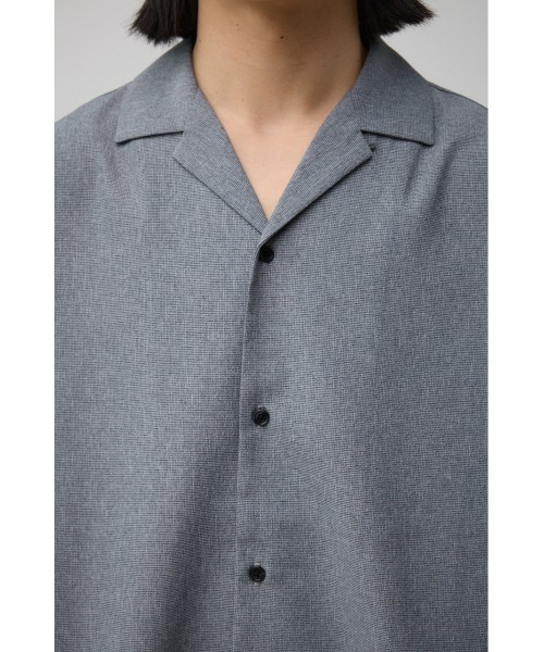 AZUL by moussy(アズールバイマウジー)の「ドビー オーランドシャツ(シャツ/ブラウス・メンズ・杢グレー/ブラック・MEDIUM/LARGE)」の14枚目の写真