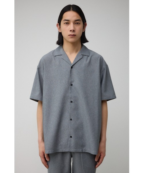AZUL by moussy(アズールバイマウジー)の「ドビー オーランドシャツ(シャツ/ブラウス・メンズ・杢グレー/ブラック・MEDIUM/LARGE)」の17枚目の写真