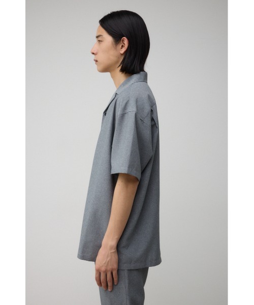 AZUL by moussy(アズールバイマウジー)の「ドビー オーランドシャツ(シャツ/ブラウス・メンズ・杢グレー/ブラック・MEDIUM/LARGE)」の16枚目の写真