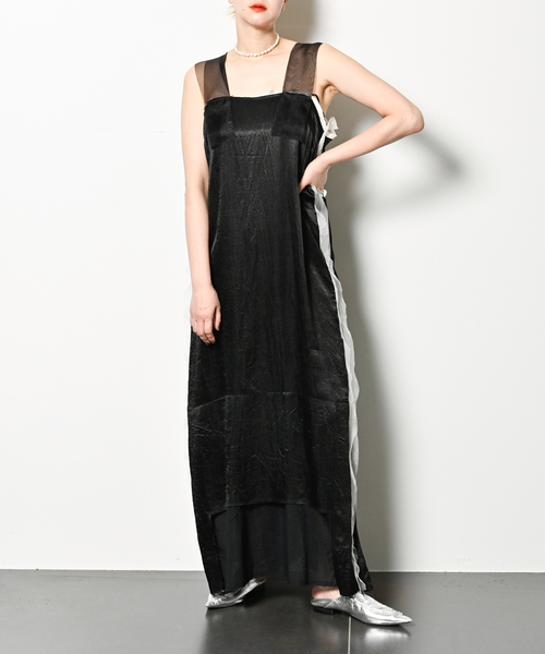 人気商品ランキング 別注 セール】PONTI SEETHROUGH DRESS：ワンピース STRING ワンピース