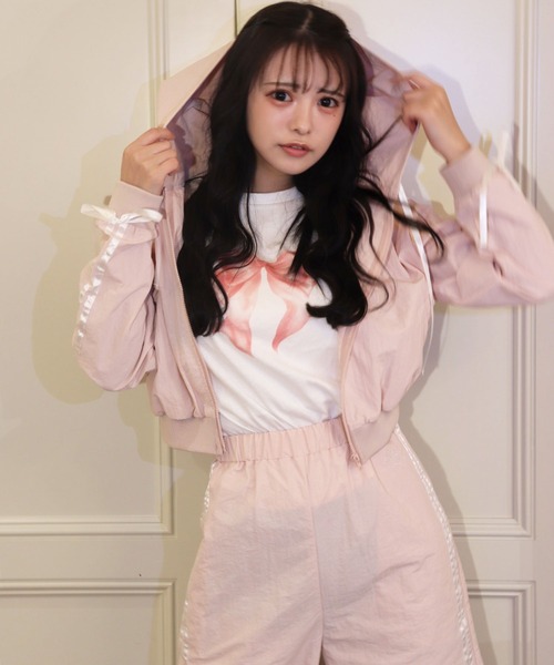 TITTY&CO.（ティティーアンドコー）の「ラインリボンパンツ（その他