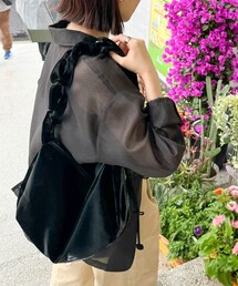 fredy emue | スモークフェイクレザーショルダー(ショルダーバッグ)