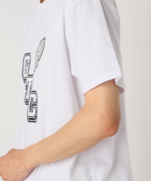 JOURNAL STANDARD relume（ジャーナルスタンダード　レリューム）の「【ZOZO限定】FAB KNIT / ファブニット College Logo Tee 1（Tシャツ/カットソー・メンズ・ホワイト系その他/ブラック系その他/ホワイト系その他2/ブラック系その他2/ホワイト/ブラック・S/M/L/XL）」の20枚目の写真