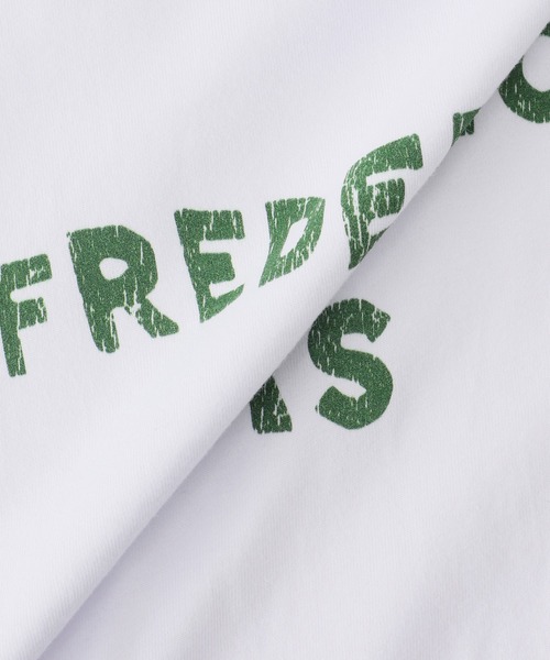 JOURNAL STANDARD relume（ジャーナルスタンダード　レリューム）の「【ZOZO限定】FAB KNIT / ファブニット College Logo Tee 1（Tシャツ/カットソー・メンズ・ホワイト系その他/ブラック系その他/ホワイト系その他2/ブラック系その他2/ホワイト/ブラック・S/M/L/XL）」の13枚目の写真