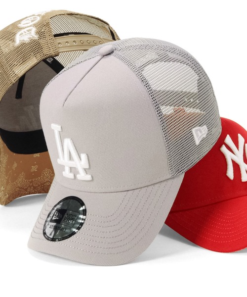 NEW ERA(ニューエラ)の「ニューエラメッシュキャップ 9FORTYA-FRAME MLB ONSPOTZ別注(キャップ・メンズ・ブラック/ブラック系/スカイブルー/ホワイト/ホワイト系その他/レッド/グレー/ピンク/パープル/ベージュ・FREE)」の5枚目の写真