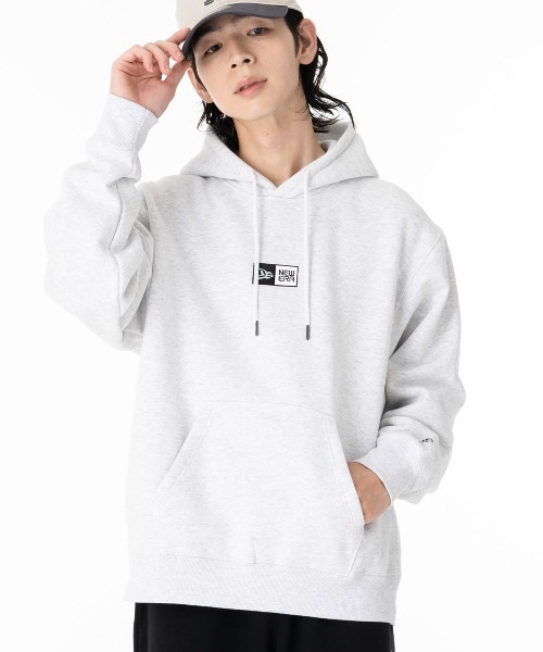 ニューエラ パーカー BoxLogoオーバーサイズ ボックスロゴ（パーカー