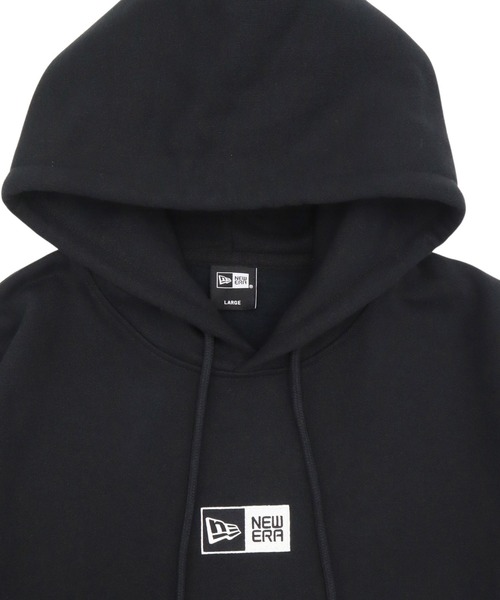 NEW ERA（ニューエラ）の「ニューエラ パーカー BoxLogoオーバーサイズ ボックスロゴ（パーカー・メンズ・ベージュ/ホワイト/ブラック/ライトグレー・M/L/XXL/S/XL）」の19枚目の写真