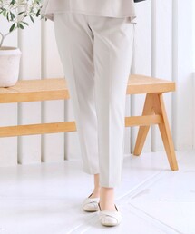 “きれい見え” カットソーテーパードパンツ