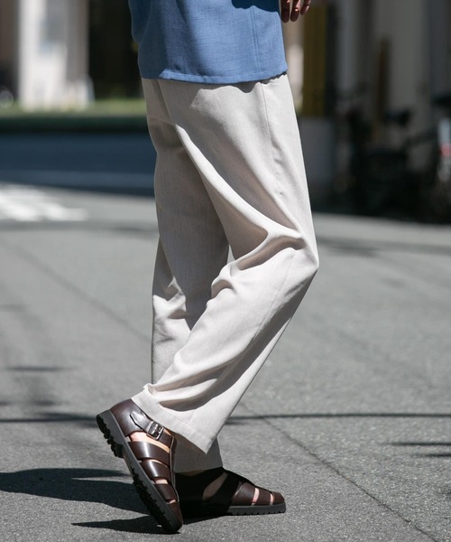 URBAN RESEARCH ROSSO MEN（アーバンリサーチロッソメン）の「コットンリネンリラックストラウザー（その他パンツ・メンズ・ブラウン/ベージュ/ブラック・MEDIUM/LARGE）」の11枚目の写真