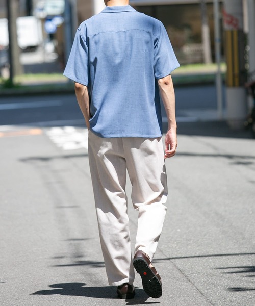 URBAN RESEARCH ROSSO MEN（アーバンリサーチロッソメン）の「コットンリネンリラックストラウザー（その他パンツ・メンズ・ブラウン/ベージュ/ブラック・MEDIUM/LARGE）」の16枚目の写真