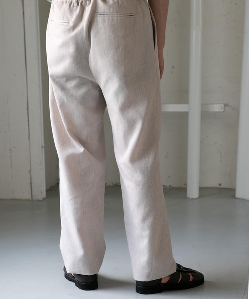 URBAN RESEARCH ROSSO MEN（アーバンリサーチロッソメン）の「コットンリネンリラックストラウザー（その他パンツ・メンズ・ブラウン/ベージュ/ブラック・MEDIUM/LARGE）」の22枚目の写真