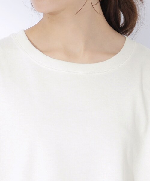 Cutie Blonde（キューティーブロンド）の「◆配色メロウがポイント お袖フリルチュニックワンピース（チュニック・レディース・アイボリー/チャコールグレー/ブラック・04/03/02）」の15枚目の写真