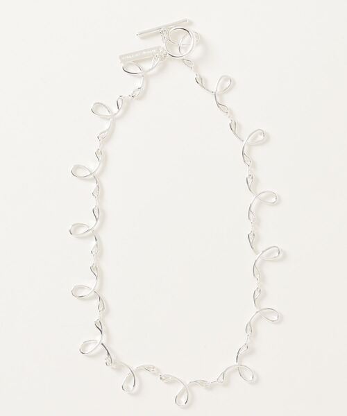 Nothing And Others(ナッシングアンドアザーズ)の「Nothing And Others/ナッシングアンドアザーズ/Twirled Necklace(ネックレス・レディース・シルバー・F)」の3枚目の写真