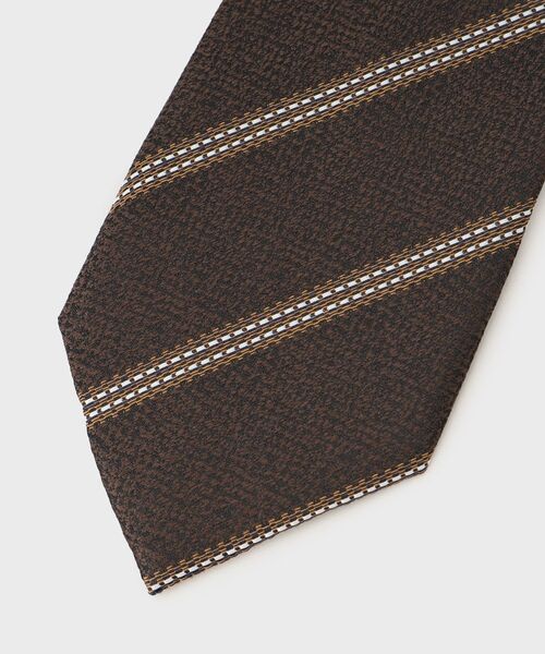 tk.TAKEO KIKUCHI（ティーケータケオキクチ）の「クラシックネクタイ（ネクタイ・メンズ・ブラウン系その他3/ブラック・00）」の4枚目の写真