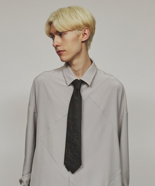 tk.TAKEO KIKUCHI（ティーケータケオキクチ）の「クラシックネクタイ（ネクタイ・メンズ・ブラウン系その他3/ブラック・00）」の7枚目の写真