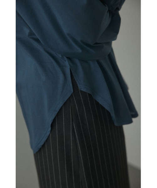 【セール】sheer loose long t-shirt(シアールーズロングTシャツ)（Tシャツ/カットソー）｜BLACK BY MOUSSY（ブラックバイマウジー）