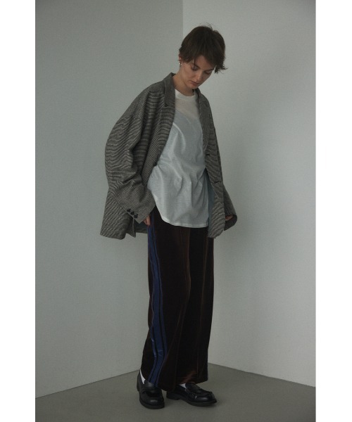 【セール】sheer loose long t-shirt(シアールーズロングTシャツ)（Tシャツ/カットソー）｜BLACK BY MOUSSY（ブラックバイマウジー）