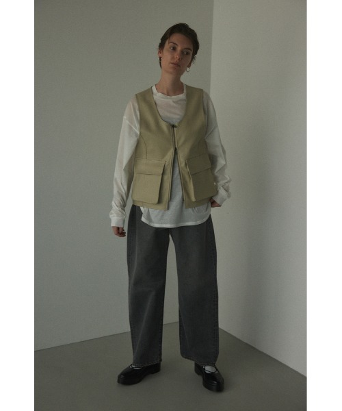 【セール】sheer loose long t-shirt(シアールーズロングTシャツ)（Tシャツ/カットソー）｜BLACK BY MOUSSY（ブラックバイマウジー）