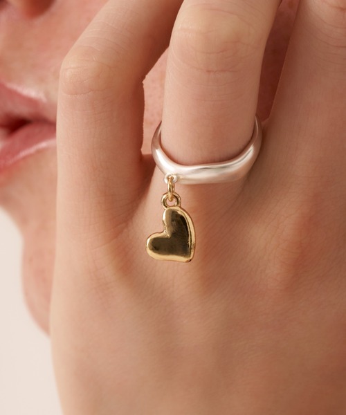 ANU（アヌ）の「swaying wave ring - スウェーイングウェーブリング（リング・レディース・シルバー/ゴールド・11-12/9-10/13-14）」の4枚目の写真